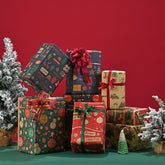 Christmas Gift Wrapping Paper Exquisite Cartoon